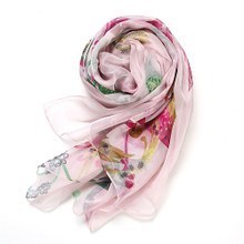2014新品真絲圍巾 時尚與質感完美融合